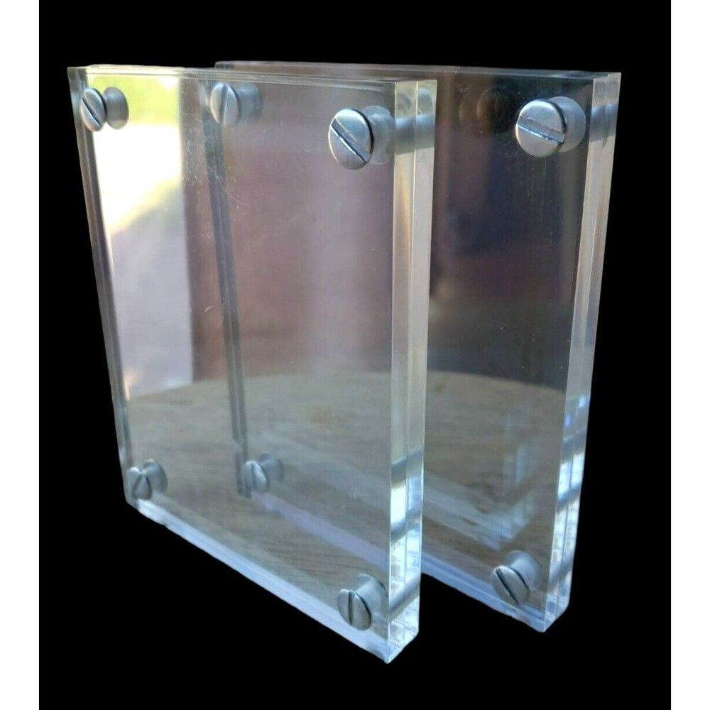 Ultra Pro 1/2" THICK 4-Screwdown UV SAFE Sports Card Holder Display Case 5X4X1/2